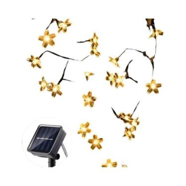 Imagem de Lâmpadas LED Solares À Prova d'Água Para Exterior, Luzes De Fada Em Fo