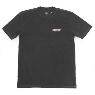 Imagem de Camiseta Volcom Especial Brain Storm - Preto Estonado-Masculino
