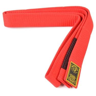 Imagem de Faixa Pretorian Vermelha Ponta Preta Jiu Jitsu - 04-Unissex