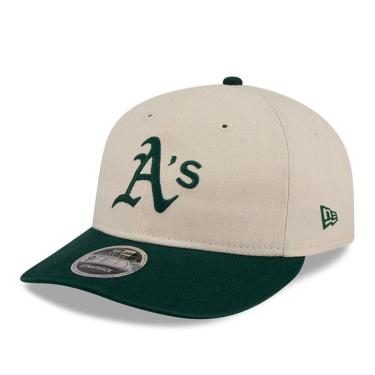 Imagem de BONE NEW ERA 9FIFTY RETRO CROWN SN OAKLAND ATHLETICS MLB VERDE-Masculino