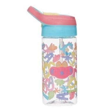 Imagem de Garrafa Com Canudo Tritan Lilica Ripilica Florescer Colorido-Feminino