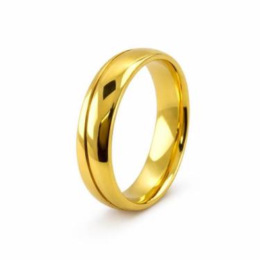 Imagem de Aliança em Ouro 18K - Joia para Noivado, Casamento ou Compromisso - Ju