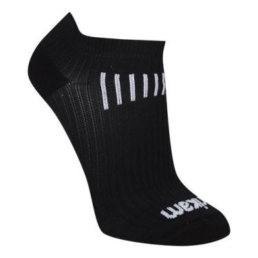 Imagem de Meia Rikam Sapatilha Compressão, Preto, 34/39