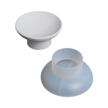 Imagem de Moldes De Silicone Para Resina Em Formato De Tigela Com Pé Alto, Para 