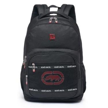 Imagem de Mochila Masculina Ecko Notebook 16 Litros Escolar Faculdade Grande Espaçosa Reforçada-Masculino