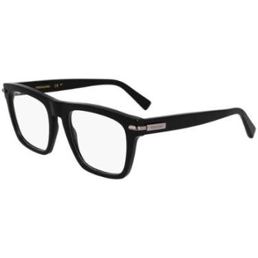 Imagem de Armação de Óculos Ferragamo SF3015 001 - Preto 53-Masculino