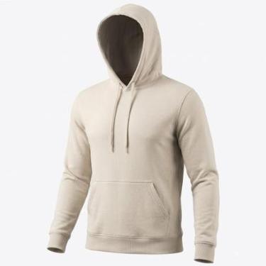 Imagem de Blusa Moletom Speedo Slim Basico Masculino Baunilha-Masculino