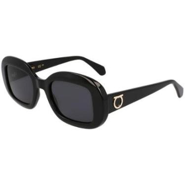 Imagem de Óculos de Sol Ferragamo SF2038SE 001 - Preto 51-Feminino