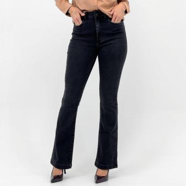 Imagem de Calça Doce Trama Jeans Estonada Boot Cut Feminna-Feminino