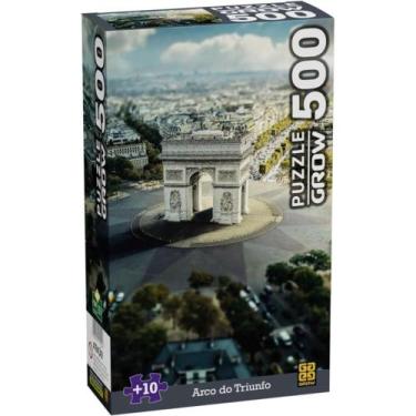 Imagem de Quebra-cabeça - 500 peças - Arco do Triunfo - GROW JOGOS