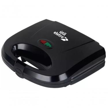 Imagem de Sanduicheira Ctmd Eshop Digital Util Eletro Antiaderente com Tampa Trava Luz 750W Preto 220V