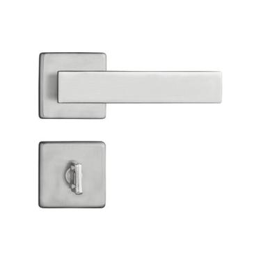 Imagem de Fechadura Retro Inox Escovado Banheiro - Pado