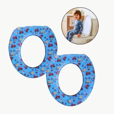Imagem de Conjunto 2 Assentos Redutores Infantil Meninos e Meninas Seguro para V
