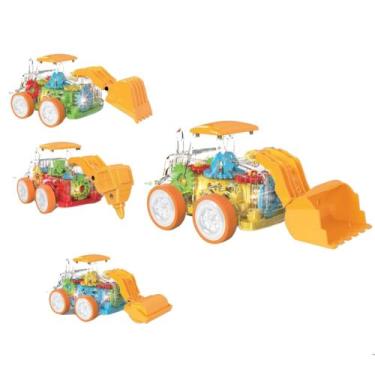 Imagem de Brinquedo Infantil Carrinho Construção com Engrenagem Sortido e Unitár