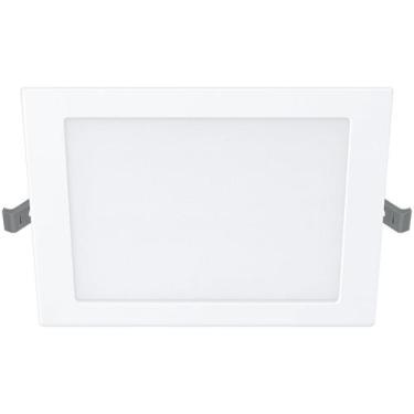 Imagem de Plafon Quadrado Sobrepor 12w Philips Luz Branca 6500K