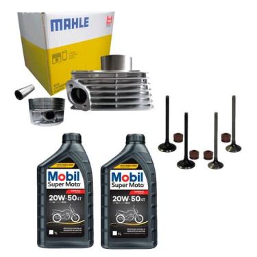 Imagem de Kit Cilindro Motor honda Cbx 250 Twister Tornado Oleo mobil - METAL LE