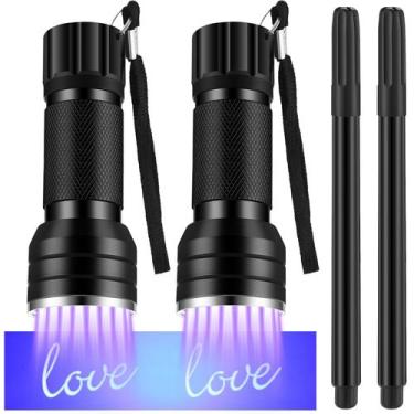 Imagem de Conjunto de canetas de tinta invisível Tegeme 4 com 2 marcadores invis