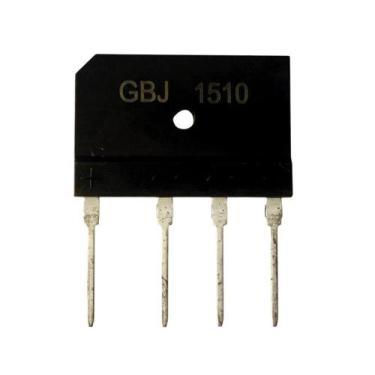 Imagem de Kit 3 pçs diodo gbj1510 - gbj 1510 - 15amp 1000v - ponte retificadora