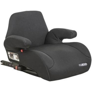 Imagem de Assento Elevatório Para Auto Booster Isofit Comfort Preto - Kiddo