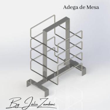 Imagem de Adega de Mesa Industrial Design Primus - Primus Steel Works