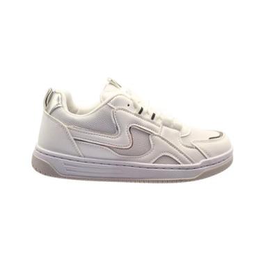 Imagem de Tênis Casual Feminino Ramarim Conforto e Moderno Crystal Cor:BrancoTam