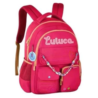 Imagem de Mochila de Costas OFICIAL LULUCA LU24611 - CLIO, Rosa
