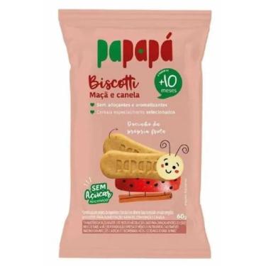 Imagem de Biscoito Infantil Papapa Biscotti Com Maca E Canela 60g