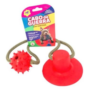 Imagem de Cabo de guerra com ventosa - Pet toys