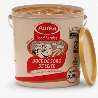 Imagem de Doce De Leite Soro 9,8kg Para Confeitaria Panificação Food Service Aur