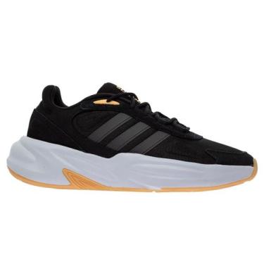 Imagem de Tênis Esportivo Corrida Feminino Adidas Ozelle Preto, 36, Preto