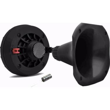 Imagem de Kit 1 Driver Com Corneta Curta 120w Rms Tsr Orion Capacitor
