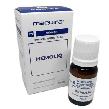 Imagem de Hemostático Solução 10ml Hemoliq Conter Estancar Sangramento - Hemoliq