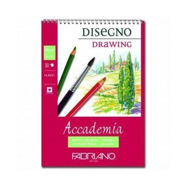 Imagem de Bloco Drawing Fabriano 200g/m² 14,8X21cm 30FL