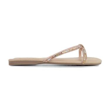 Imagem de Chinelo Infantil Feminino Pink Cats Torvy Bege - V4571, 32, Bege