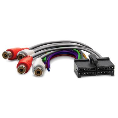 Imagem de Chicote para Dvd Automotivo Pioneer 7380 7580 8480 e H Buster 7700 9200 Instalação de Som Veicular Permak