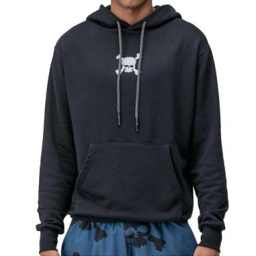 Imagem de Moletom Oakley Canguru Skull Heritage WT23 Masculino Preto, Preto, M