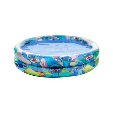 Imagem de Piscina Inflável Stitch Redonda 70L Disney