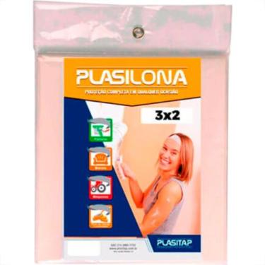 Imagem de Lona Plastica Plasitap Transp 3X 2M