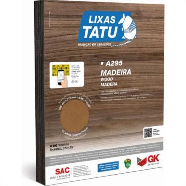 Imagem de Lixa Madeira Tatu 150 - Kit C/50 Pecas