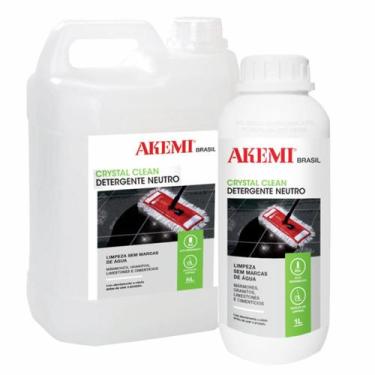 Imagem de Detergente neutro Crystal Clean Akemi 1 Lt - Akemi Brasil