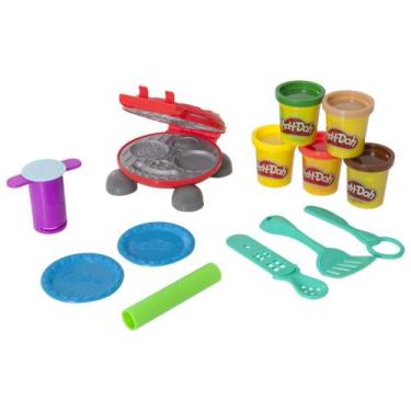 Imagem de Massinha Play-Doh Festa do Hambúrguer - Hasbro com Acessórios