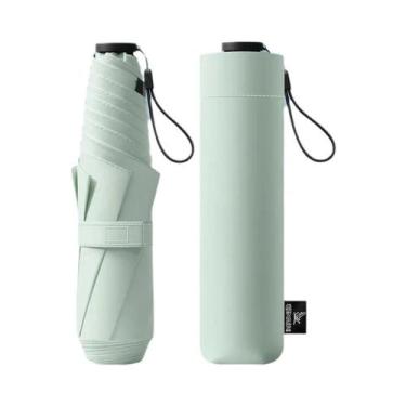 Imagem de Guarda-chuva Manual Portátil Estilo Japonês 145g Proteção Solar UV Res
