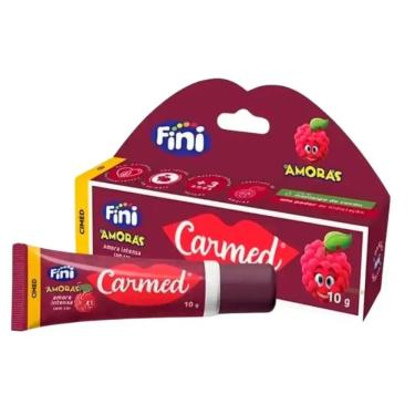 Imagem de Hidratante Labial Cimed Carmed Fini Amora Escuro com Manteiga de Cacau sem Parabenos 10G