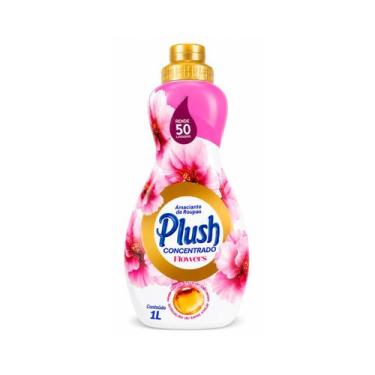Imagem de Amaciante concentrado plush flowers 1l - Sanol