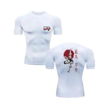 Imagem de Camiseta De Fitness Masculina Anime Baki Hanma Para Academia, MMA, Box