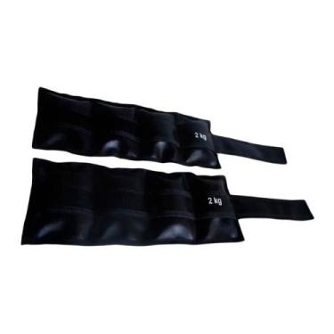 Imagem de Caneleira Tornozeleira CT200A 2,0kg Academia Anilhas Fitness