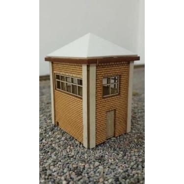 Imagem de Cabine Sinalização Maquete Escala HO 1:87 - Congratulations Store