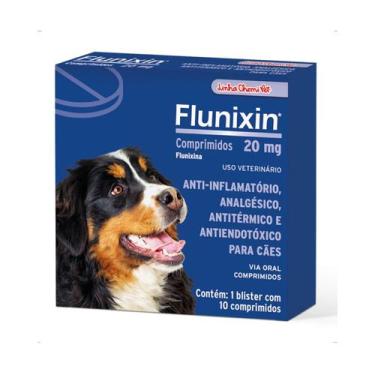 Imagem de Flunixin 20mg Anti-inflamatório Para Cães 10 Comprimidos - Chemitec
