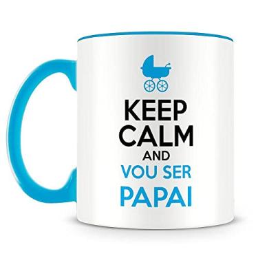 Imagem de Caneca Personalizada Keep Calm Vou Ser Papai