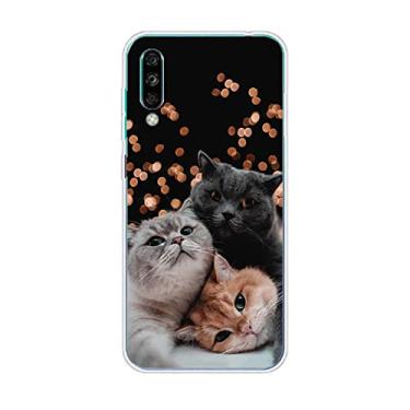 Imagem de Para ZTE Blade A7 2020 Case Moda Silicone Macio TPU Bonitos Casos Traseiros para ZTE Blade A5 2020 Capa de Telefone Coque 5,10, Para ZTE A5 2020